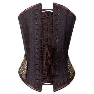 Corsets pour femmes, sexy, gainants, modernes, en brocart, pour grandes tailles, respirants - Product Image 3