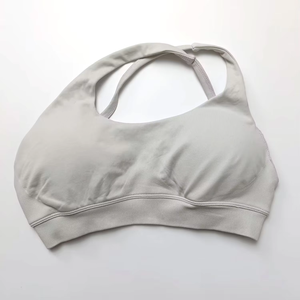 Soutien-gorge de sport sexy asymétrique antichoc à col halter pour la course, l'entraînement, le fitness et le yoga – Vêtements de sport en gros - Product Image 4