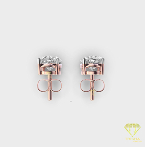 Pendientes de diamantes de corte ovalado de lujo, plata 925, pendientes de diamantes solitarios clásicos para mujer, joyería de boda - Product Image 5