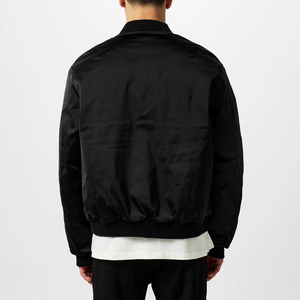 Veste bomber rembourrée coupe-vent de qualité supérieure, pour usage sportif, hiver, extérieur, en tissu parachute, avec fermeture éclair. - Product Image 4