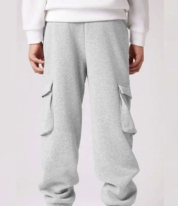 Ultra soft fleece <b>lined</b> sweatpants designed for everyday comfort and relaxed streetwear style sweat <b>pants</b> with multi pockets - Product Image 3