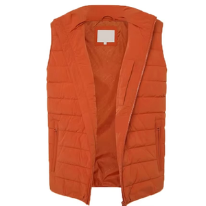 Veste matelassée sans manches pour homme, style streetwear décontracté, 100% coton, vêtements d'hiver de haute qualité, veste matelassée personnalisée de qualité supérieure - Product Image 3