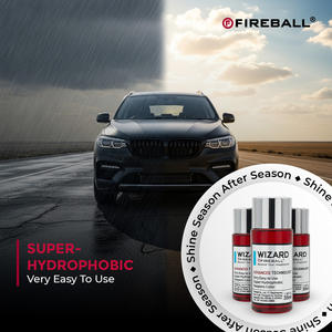Fireball WIZARD Executive, Revestimiento Cerámico Híbrido, 105 ml (3 x 35 ml), 6 Años de Durabilidad, Superhidrófobo, Alto Brillo, Larga Duración - Product Image 4