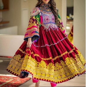 Robe longue maxi afghane Kuchi de haute qualité, très tendance, nouveau style, pour femme, service OEM, respirante - Product Image 1