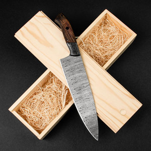 Cuchillo de Cocina de Acero de Damasco Premium, Herramienta de Cocina de Grado Profesional para Tareas Diarias de Cocina y Uso en Restaurantes - Product Image 2