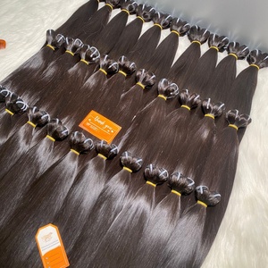 Paquetes de trama de cabello humano vietnamita real recto, lista de precios al por mayor, cabello Remy, cabello humano vietnamita crudo - Product Image 5