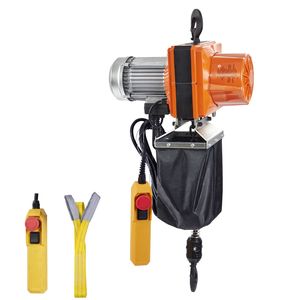 Paranco Elettrico a Catena da 1 Tonnellata, Altezza di Sollevamento 10 Piedi, Velocità 10 Piedi/min, 120V Monofase, Gru a Ponte G1 - Product Image 1