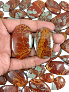 Noreena Jasper Loose Cabochon Premium Natural Gemstone Mix Shape for Jewelry Making Customized Size - Product Image 1