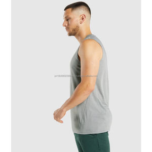 Camisetas de Tirantes Deportivas de Compresión Personalizadas para Hombre, Cuello Alto, Poliéster y Elastano, de la Mejor Calidad, para Gimnasio y Fitness - Product Image 3