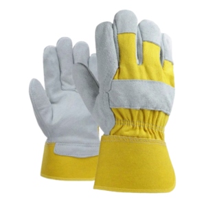 Guantes de Seguridad Duraderos de Uso General de Primera Calidad, de Cuero Vacuno de Alto Rendimiento, Resistentes, para Trabajo Pesado, Estilo Canadiense - Product Image 3