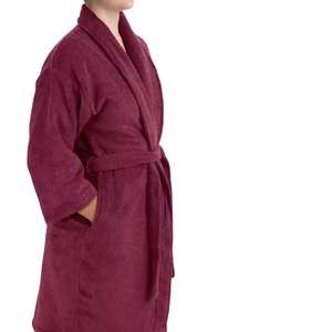 Bata de Baño Infantil con Capucha, 100% Algodón Suave, Tejido Ecológico, Bordado Personalizado, Cualquier Color, Logotipo Personalizado, Venta al por Mayor para Baño - Product Image 1