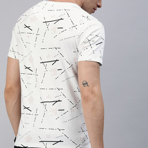 T-shirt Homme Oversize à Manches Courtes Couleur Personnalisée 100% Coton Été Décontracté Anti-Plis Séchage Rapide Vente en Gros Meilleure Vente - Product Image 5