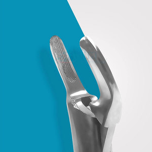Forceps d'extraction dentaire manuels en acier inoxydable de haute qualité, certifiés CE, avec poignée ergonomique, réutilisables et légers - Product Image 6