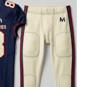 ชุดยูนิฟอร์มอเมริกันฟุตบอลแบบกำหนดเอง ชุดเสื้อและกางเกงทีมระดับโปร ระบายอากาศได้ดี คุณภาพสูง ชุดกีฬา MALUZA INDUSTRIES Elite - Product Image 2