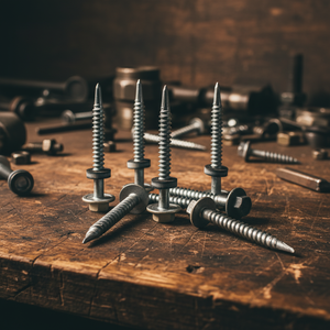 สกรูเจาะยึดหัวหกเหลี่ยม PDC รุ่น 12 เหล็กกล้าคาร์บอน คลาส 4.8 และ 6.8 ชุบสังกะสี/ชุบกัลวาไนซ์ เกลียวหยาบ นิ้ว พร้อมแหวนรอง EPDM แบบเชื่อมติด - Product Image 1