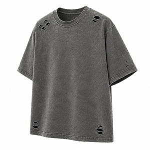 T-shirts personnalisés tendance hautement recommandés avec logo personnalisé, prix abordable, respirants, col rond, manches courtes, décontractés - Product Image 3