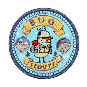 Parche Bordado de Perro Shiba Inu, Diseño de Parche de Dibujos Animados, Parche Termoadhesivo/Para Coser en Chaquetas, Mochilas y Manualidades - Product Image 5