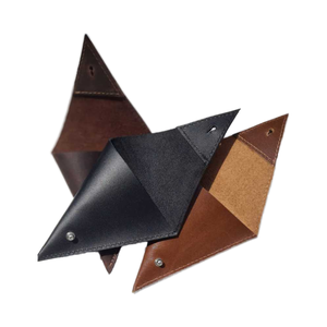 Leather <b>Coin</b> Pouch Leather <b>Coin</b> <b>Purse</b> Triangle Leather <b>Coin</b> <b>Wallet</b> - Product Image 4