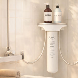 Filtre de douche Moolmang VASTERIA MAX15 en plastique, grande capacité de filtration 100 000 litres, bloc de carbone, membrane UF, pour usage hôtelier - Product Image 6