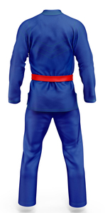 Wholesale <b>Cheap</b> Price Karate Uniforms <b>Set</b> Breathable Stretch Quick Dry Light Weight 100% Cotton Adult Men's Seamless Fusing - Product Image 2