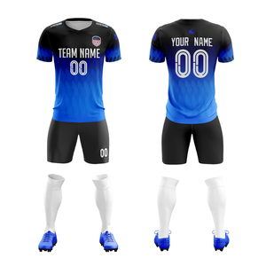 2026 Football <b>Kits</b> Full Soccer Uniform Team Wear Set Breathable Drawstring Full Length Soccer Shirt Jersey Wholesale - Product Image 2