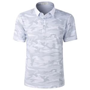 2024 Camisetas De Golf de camuflaje de verano para hombres, camiseta Polo de Golf de secado rápido de manga corta que absorbe la humedad - Product Image 3
