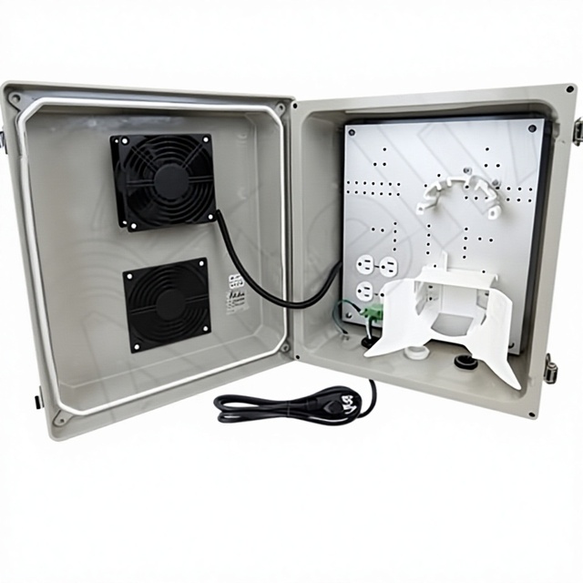 High Precision Custom Black Anodized IP30 3U 19 Inch Rackmount Aluminum Router Enclosure