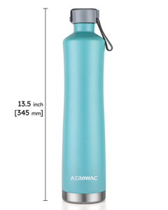 Bouteille d'hydratation isotherme en acier inoxydable anti-fuite avec une rétention thermique supérieure pour le fitness, le travail, le cyclisme et la randonnée - Product Image 5