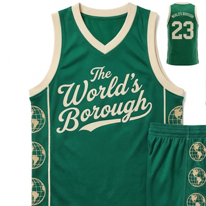 Premium Basketball Training Uniform Set Mesh Jersey Shorts <b>Athletic</b> Team Sportswear Custom Design Maluza Industries - Product Image 1