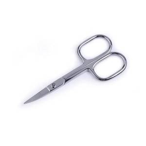 Ciseaux de manucure en acier inoxydable avec lame droite et tranchante pour le soin des ongles, outils de beauté pour adultes, style simple, trou rond - Product Image 3