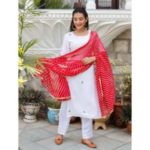 Conjunto de Traje Blanco Recto de Tela Crepé de Rayón Transpirable para Mujer, Talla XS - Product Image 6