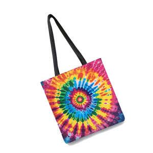 New Latest Simple Design Professional Heavy Duty Beach Tie Dye Canvas Tote <b>Bags</b> Organic Cotton Eco-Friendly Custom Made Canvas - Product Image 2