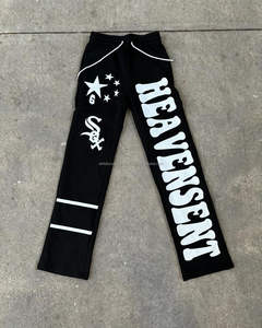 2025 pantalon de survêtement évasé décontracté pour hommes légers pantalons et pantalons avec logo multicolore personnalisés - Product Image 1