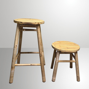 Taburete de Bambú Ecológico para Uso en Interiores y Exteriores, Diseño Moderno, Origen Vietnam - Fabricante y Exportador de Muebles para Restaurantes - Product Image 1