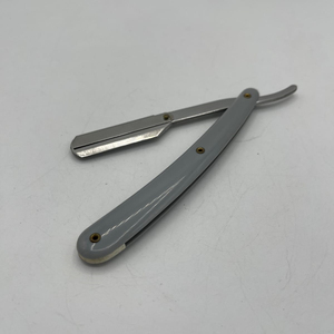Stainless Steel <b>Single</b> <b>Blade</b> Disposable <b>Razor</b> with Plastic Handle for Male Barber Shop Beard Grooming - Product Image 2