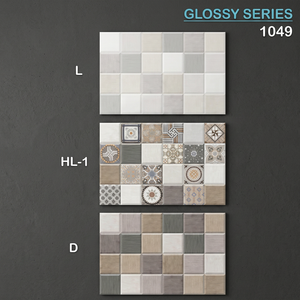 European Scenic Flower Mural Dark Color Bathroom Glossy Glazed Ceramic Digital <b>Wall</b> Tiles 200x300mm Price - Product Image 2