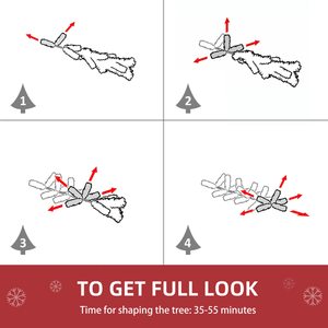 7ft Pink <b>Artificial</b> Christmas <b>Tree</b> for Festive Decorations - Product Image 2