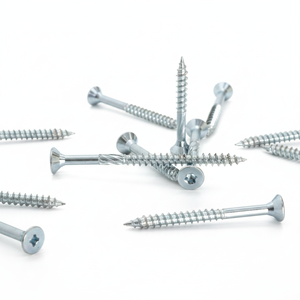 Vis autoperceuses en acier au carbone, modèle PDC 10, à tête plate Torx, filetage grossier, classe 4.8 6.8, métriques/pouces, zinguées, vente en gros - Product Image 6