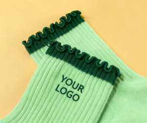 Yellow Crew <b>Socks</b> Spandex/Nylon/Cotton Anti-Slip Eco-Friendly Seamless Breathable Striped Pattern Spring Daily Wear Adult <b>Socks</b> - Product Image 6
