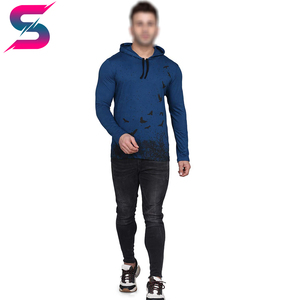 Nouveaux sweats à capuche pour hommes, qualité supérieure, prix d'usine, service OEM, vêtements décontractés légers à manches régulières - Product Image 2