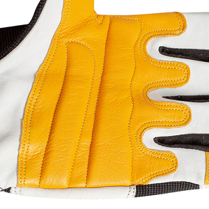 Hot Sale Driving Sport Men Safety Mechanic Working <b>Glove</b> Sheepskin Yellow White Leather Industrial Work <b>Gloves</b> - Product Image 4