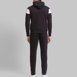 Ensemble de survêtement pour homme à capuche pour l'hiver - 100% coton, streetwear, coupe classique, couleur unie, design imprimé, qualité supérieure - Product Image 4
