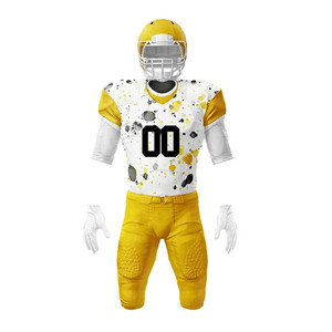 Uniforme de Fútbol Americano Fabricado en Pakistán, Ajuste Perfecto, Máxima Movilidad y Transpirabilidad para Jugadores de Equipo - Product Image 1