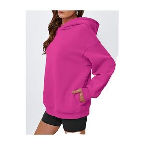 Último Vintage invierno primavera suéter de gran tamaño con capucha estilo holgado algodón sudadera impresión Digital lavado con capucha sudaderas holgadas - Product Image 6