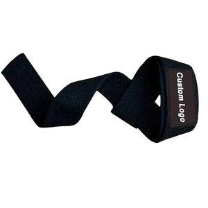 Heavy Duty Adjustable Breathable Strap Figure 8 Weight <b>Lifting</b> Dead Lift Wrist for Pull-ups Horizontal <b>Bar</b> Powerlifting Gym - Product Image 6