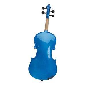 Nuovo Set Violino Acustico 4/4 con Custodia Blu Scuro e Arco con Resina - Product Image 6