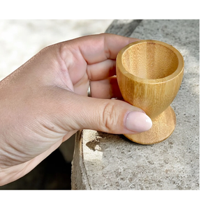 ถ้วยใส่ไข่ไม้ดีไซน์คลาสสิก ของใช้ในครัวเรือน คุณภาพเยี่ยม ราคาสุดคุ้ม - Product Image 1