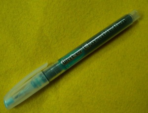 Stylo effaçable à l'eau HC0147, bleu et orange, pour la broderie, la confection de vêtements et le quilting - Product Image 5