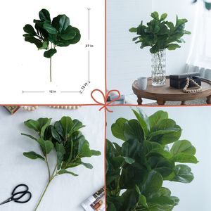 Collezione S/10 di Arredamento in Stile Country Francese per Soggiorno, Include Piante Artificiali, Vasi, Vassoi, Sgabello e Tavolino Laterale - Product Image 6