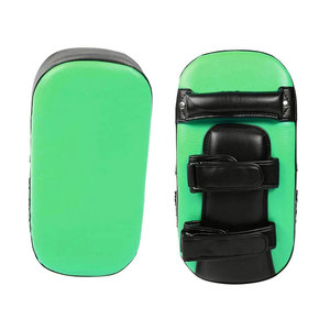 Fabricante profesional, diseño y logotipo personalizados, cómodas almohadillas de boxeo tailandés de cuero genuino en venta - Product Image 1